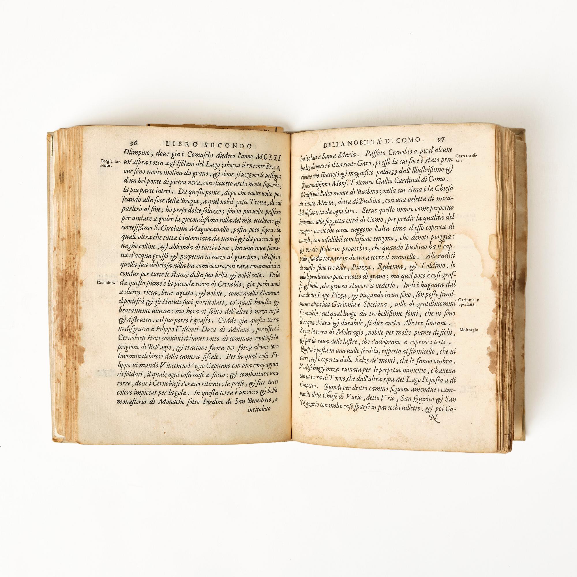 The nobility of Como, 1569.