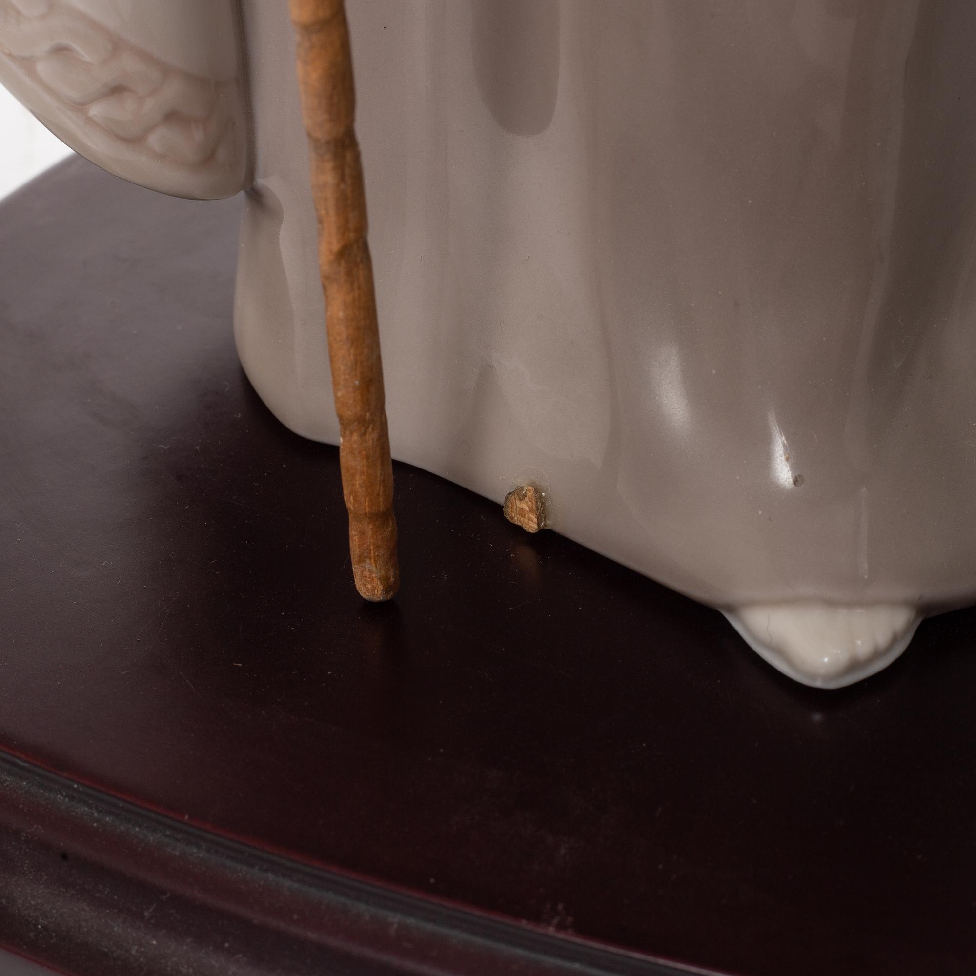 Lladró, figuriner, 4 st, "Holy family", samt "Three Kings", Spanien.