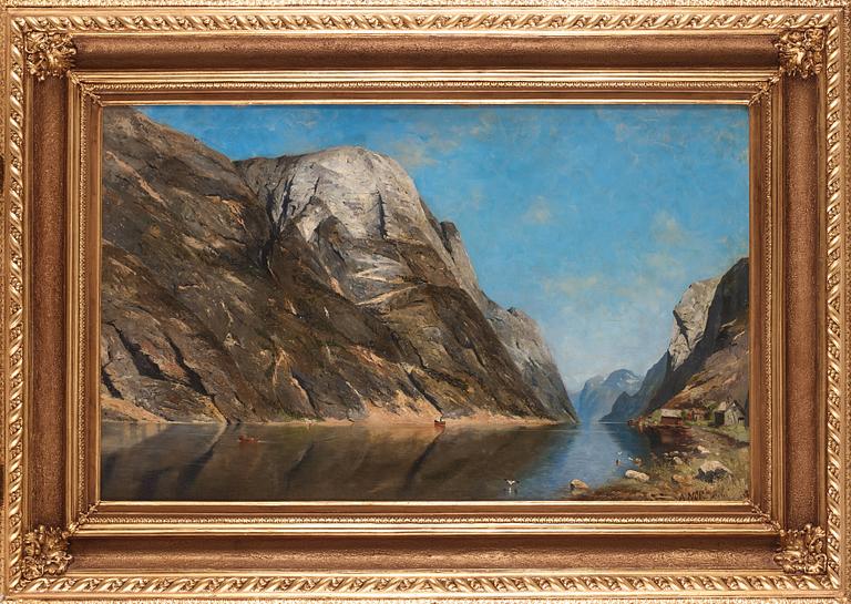 Adelsteen Normann, Fjord landscape.