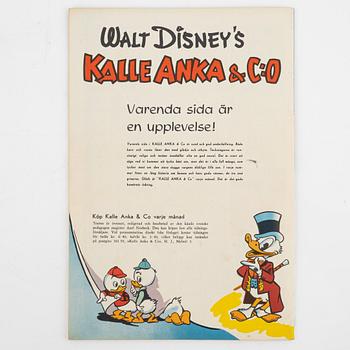 "Kalle Anka & Co", 14 st, komplett årgång 1950.