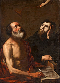 Gregorio Preti Attributed to, Saint Jerome and Saint Mauro.