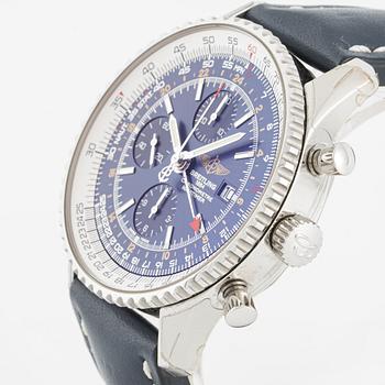 Breitling, Navitimer World, Chronometre, chronograph, wristwatch, 46 mm.