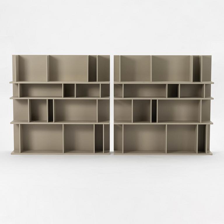 Morten Georgsen, "Como", two bookshelves, BoConcept, 21st Century.