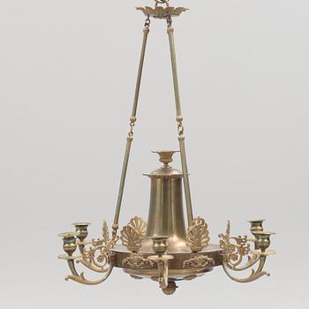 A chandelier, second half of the 19th century.