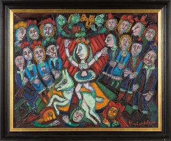 Louis Marchand des Raux, oil on canvas, signed.