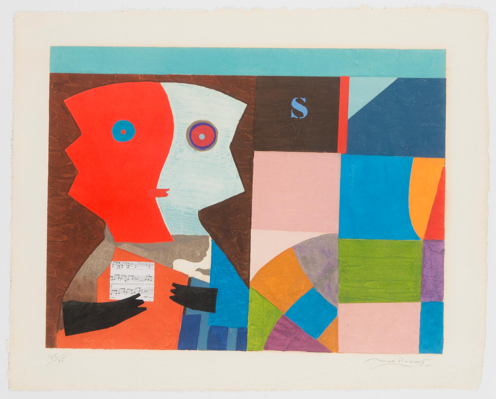 Max Papart, 'Musicians in the night'.