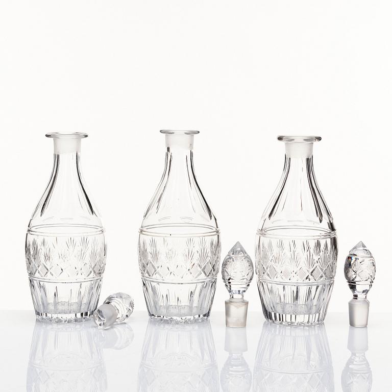 A French Empire cruet-set, early 19th century.