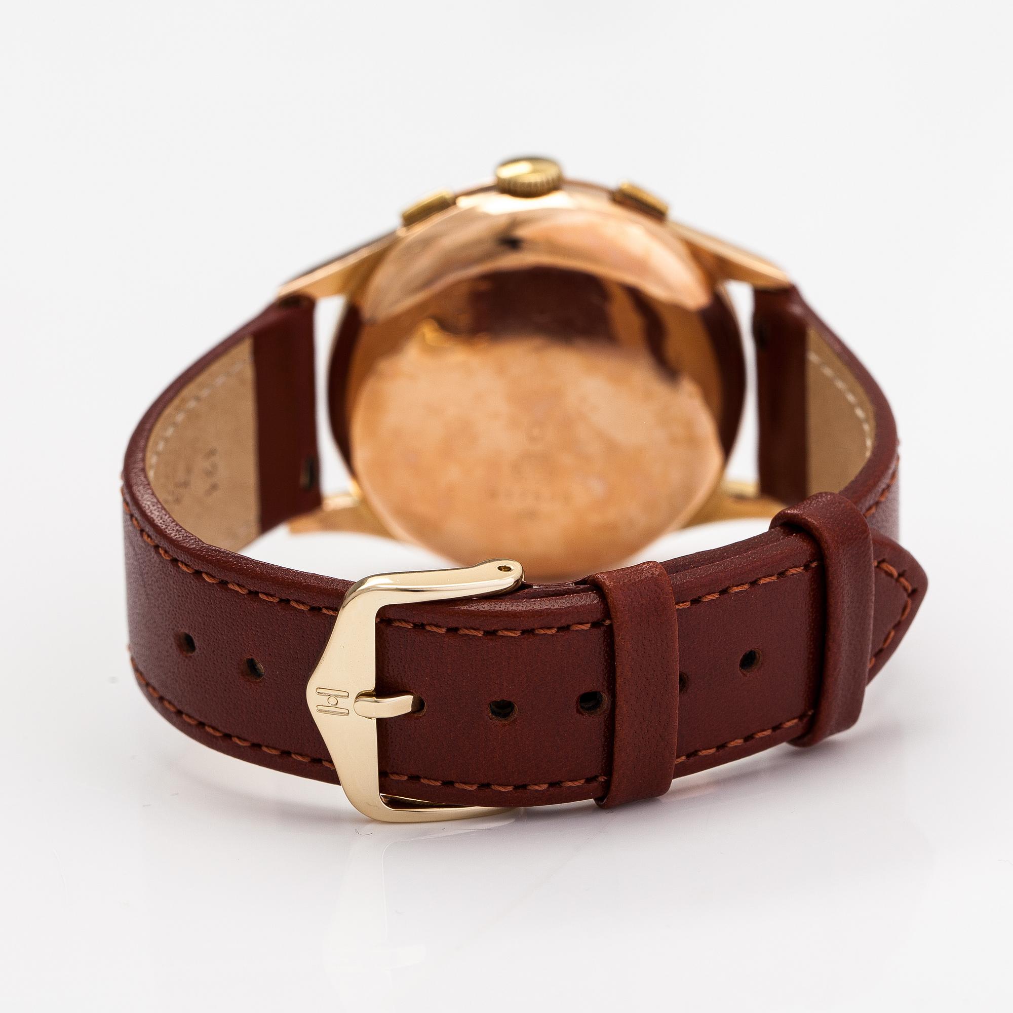 Camy, Geneva, antimagnetic, wristwatch, 37 mm.