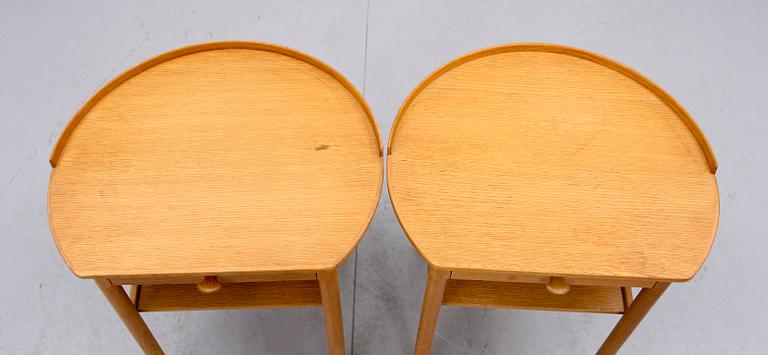 SOFFBORD, ett par, S. Engström G. Myrstrand för Bodafors, 1900-talets andra hälft.