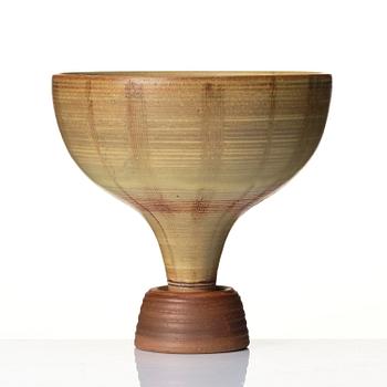 Wilhelm Kåge, a "Farsta spirea" stoneware vase, Gustavsberg Studio 1957.