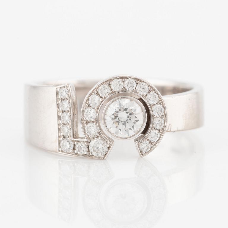 Chanel, ring, 18K white gold with brilliant-cut diamonds.