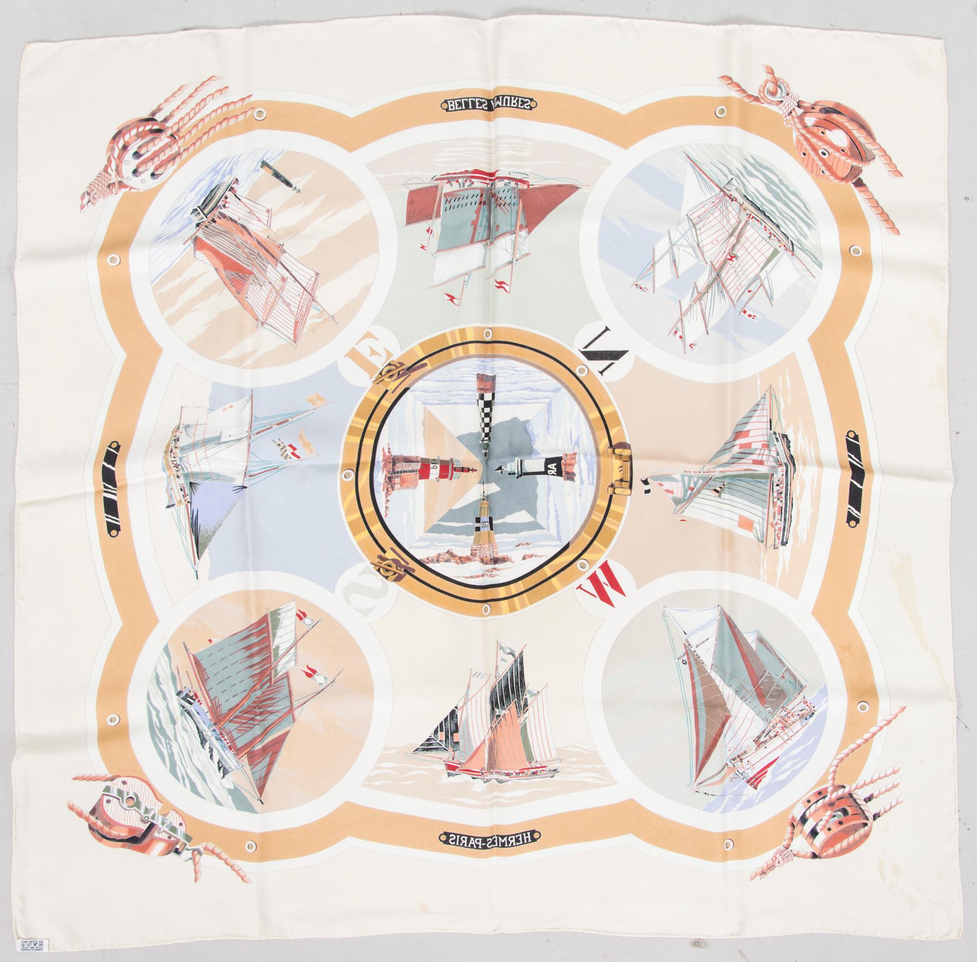 Hermès, huivi, "Belles Amures".