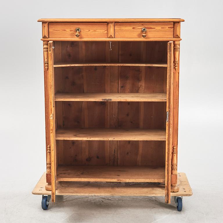 A pine sideboard, circa 1900.