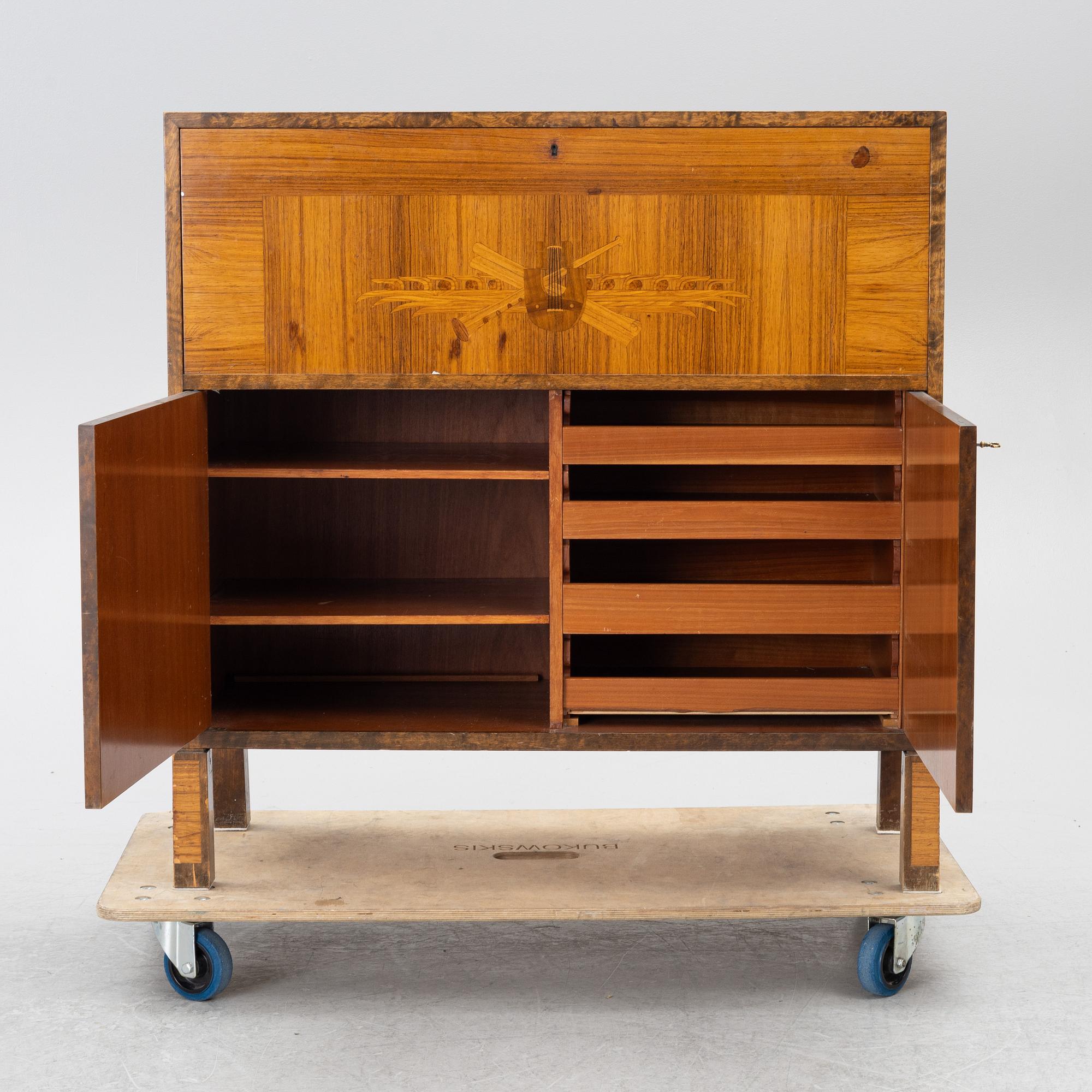 Sekretär, Swedish Grace, Svenska Möbelfabrikerna, Bodafors, 1930-tal.