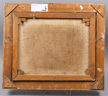 OKÄND KONSTNÄR, olja på duk, 1800-tal.