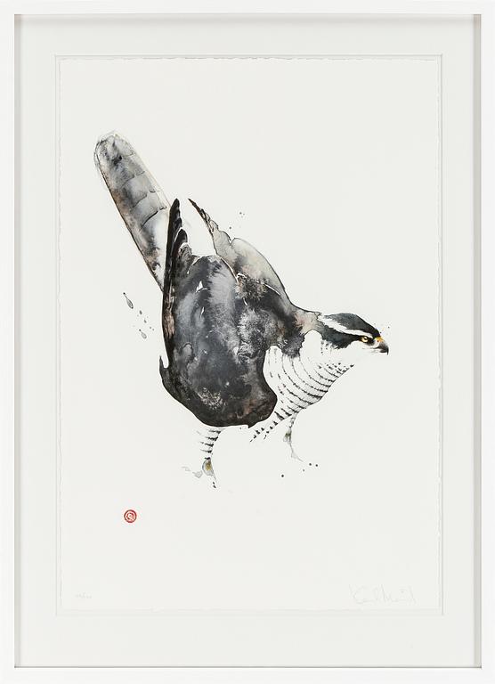 KARL MÅRTENS, färglitografi, sigillstämplad, signerad och numrerad 168/290.