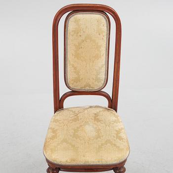 Chairs, 4 pcs, Thonet, model no. 32, late 19th century.