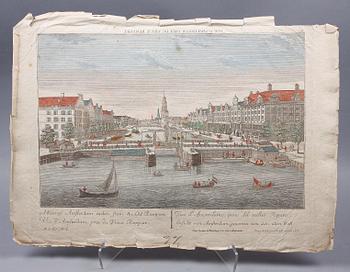 TITTSKÅPSBILDER, 5 st, 1700-tal.