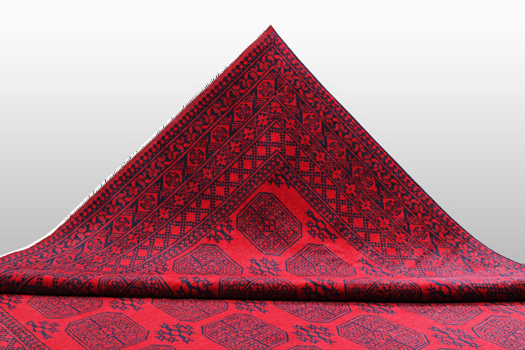 Matta, Afghan, ca 346 x 255 cm.