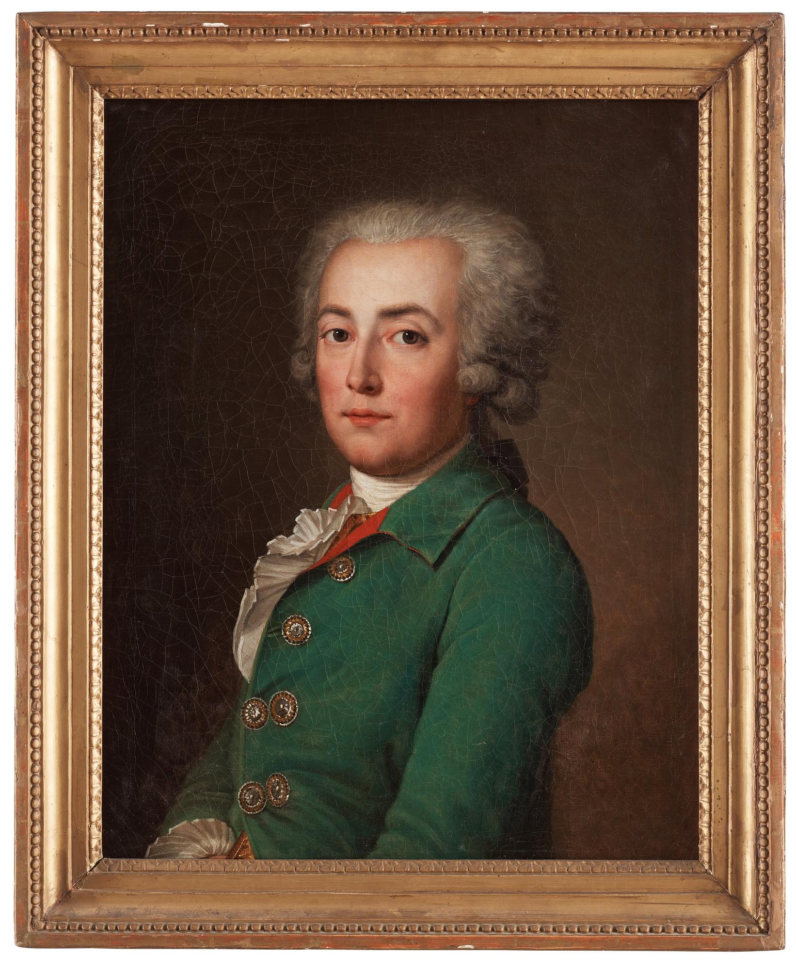 Adolf Ulrik Wertmüller, "Comte Stanislas-Marie-Adelaide Clermont-Tonnerre" (1757-1792).