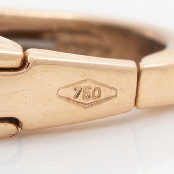 Bracelet, Bulgari, 18K rose gold with mother-of-pearl and brilliant-cut diamonds.
