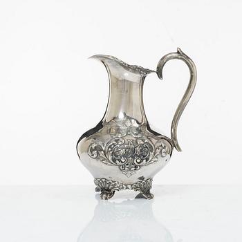 Kanna, nyrokoko, silver, Johan Teodor Palmgren Norrköping  1869.