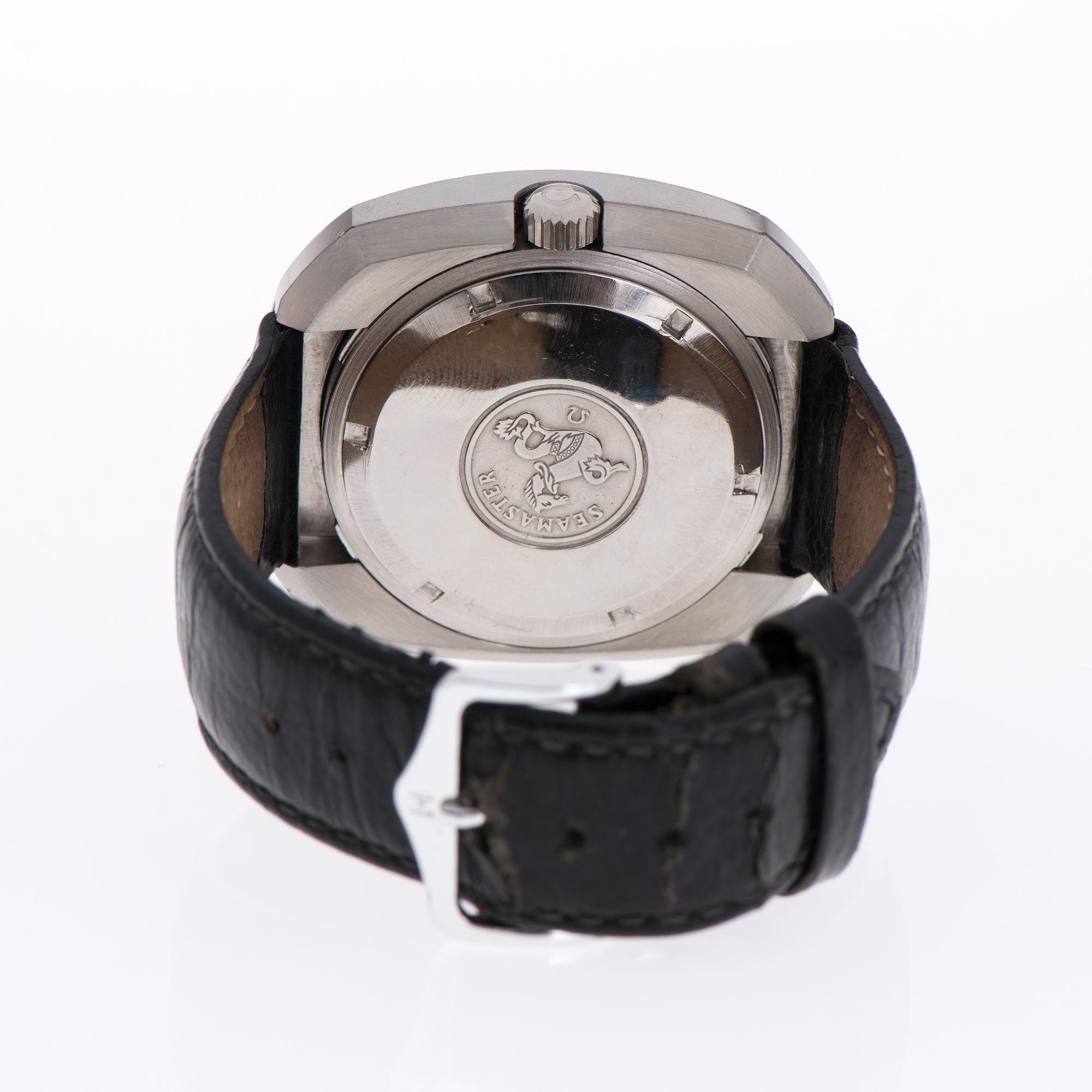 ARMBANDSUR, herr, Omega Seamaster Automatic, stål. 1969.