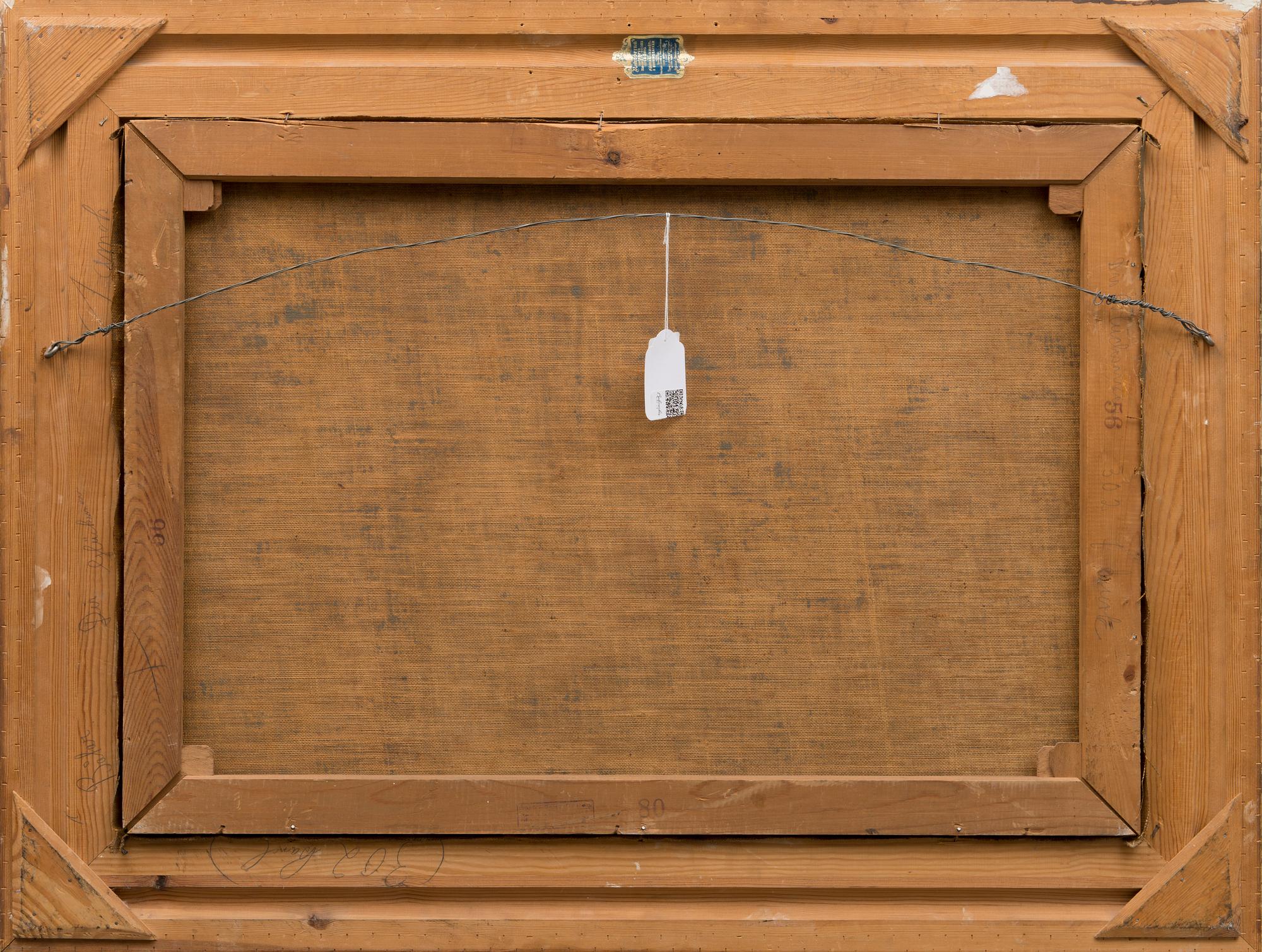 EMIL ZOIR, olja på duk, signerad.