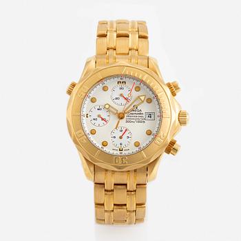 Omega, Seamaster Diver 300M, chronograph, wristwatch, 41,5 mm.