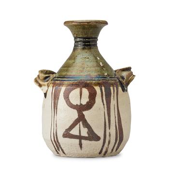 546. A Japanese stoneware vase, attributed to Wakao Toshisada.