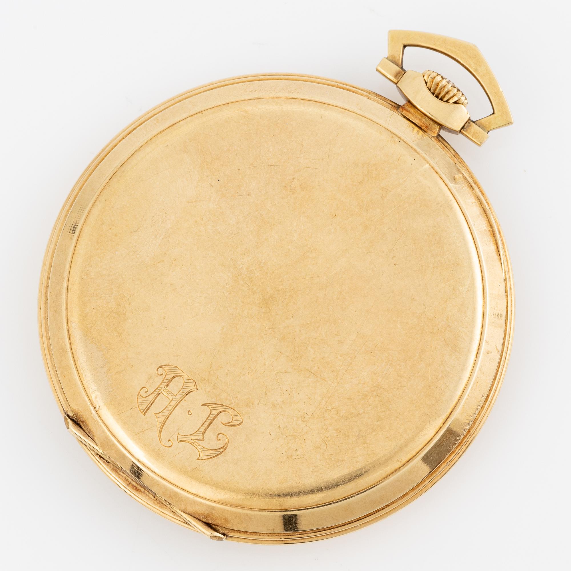 IWC, pocket watch, "Sector Dial", 51 mm.