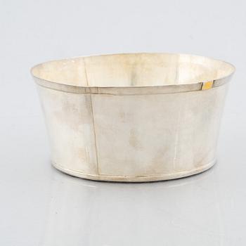 Birger Haglund, a sterling silver bowl, Stockholm, 1984.