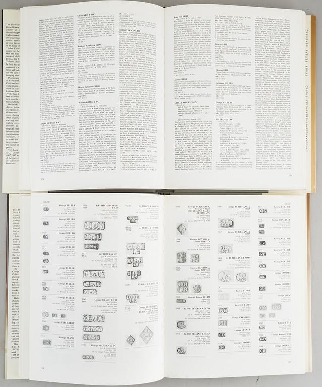 BOOKS, 5 vol. About gold and silver.