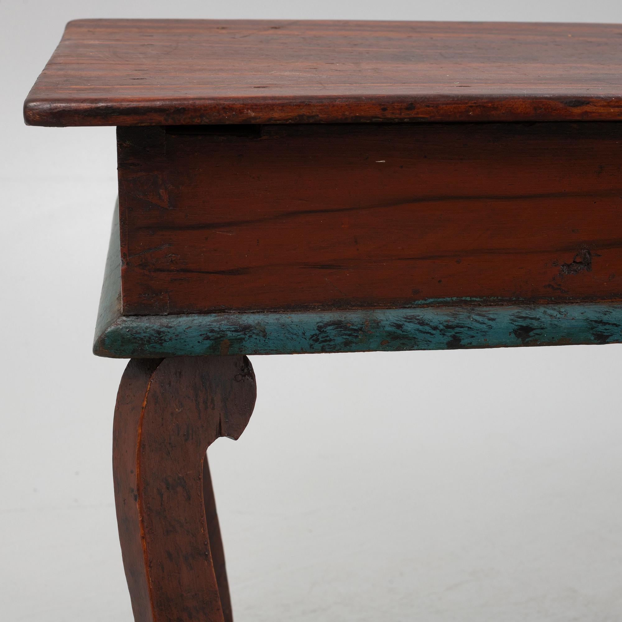 Bord, senbarock, 1700-talets första hälft.
