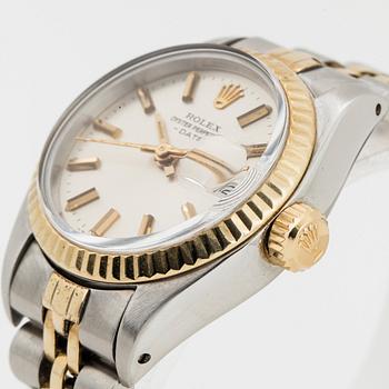 ROLEX, Oyster Perpetual, Date, wristwatch, 26 mm.