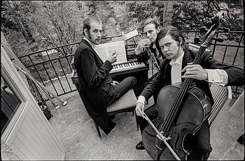 CARL JOHAN DE GEER, photograph signed and numbered 1/3 on the back of the frame.