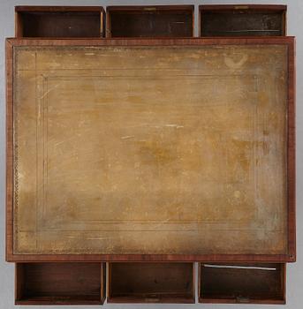 Skrivbord, s.k. Partners desk, 14 lådor, England 1700-tal.