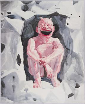 Yue Minjun, "Untitled (Smile-ism No. 18)".