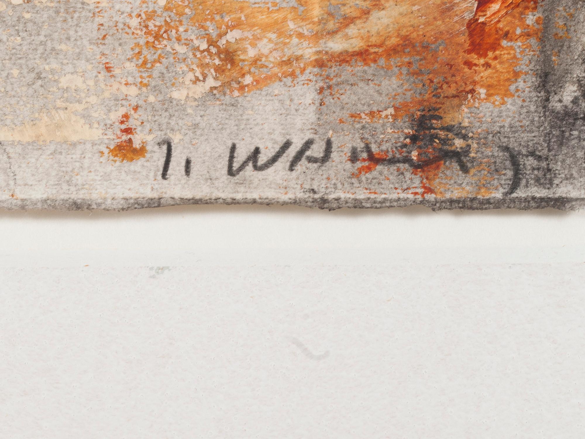 JÖRGEN WARING, blandteknik, signerad.