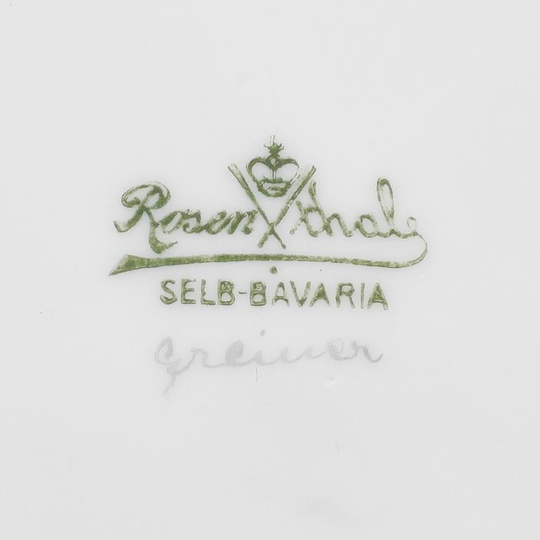 FIGURER, 2 st, porslin, Royal Dux och Rosenthal, 1900-talets mitt.