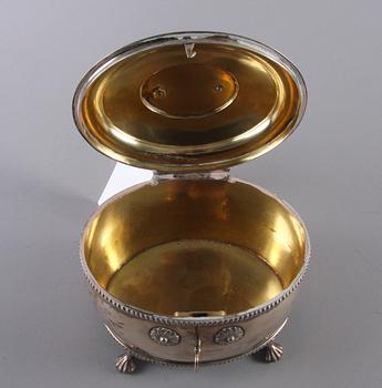 SOCKERSKRIN, silver, GAB, Stockholm 1918.