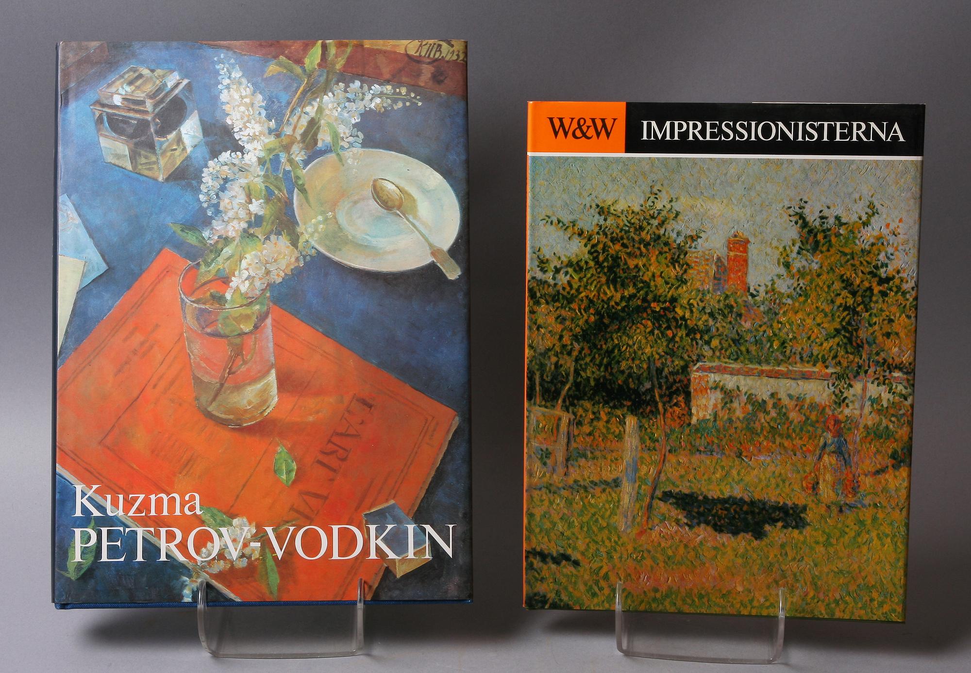 BÖCKER, 5 st, konstlitteratur.