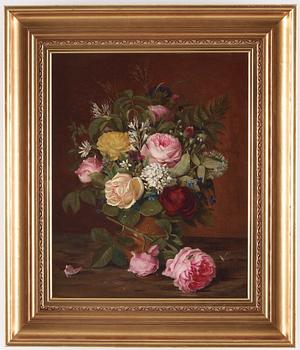 A late 19th century oil painting, probably from Denmark.