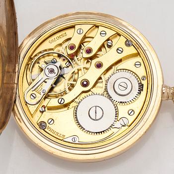 Eterna, pocket watch, hunter, 52 mm.
