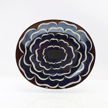 Birger Kaipiainen, decorative plate Arabia Finland porcelain.