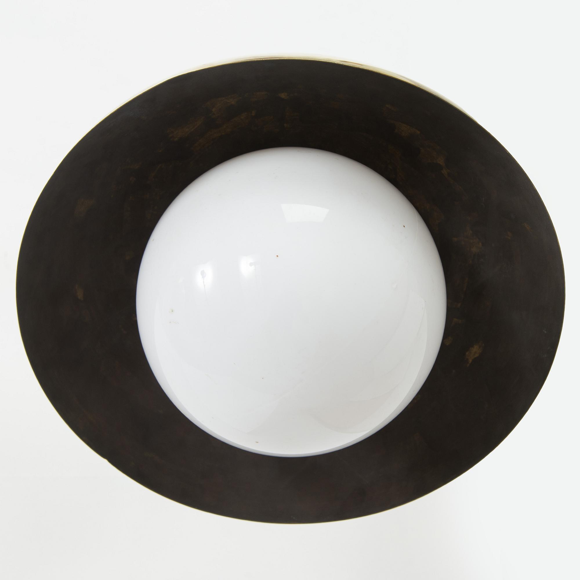 Paavo Tynell, seinä- / ulkovalaisinpari, malli 7308, Taito / Idman, 1930-luku.