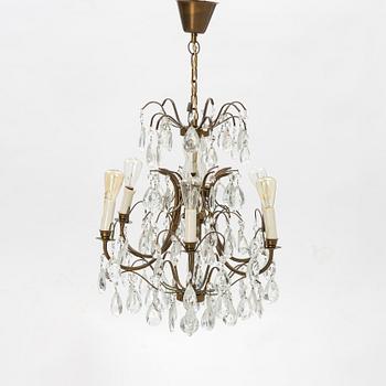 A baroque-style chandelier, first half of the 20th century.