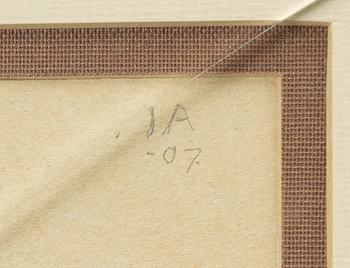 Ivar Arosenius, Model sketches, 2 pcs/double-sided.