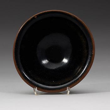A Temmoku bowl, Song dynasty (906-1279).