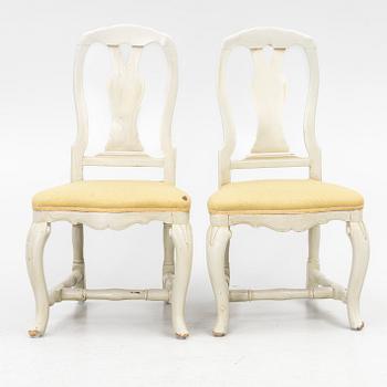 Chairs, a pair, Baroque, 18th century.